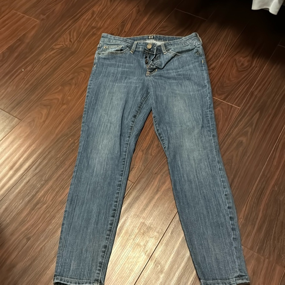 Gap Button Fly Skinny Jeans 27
